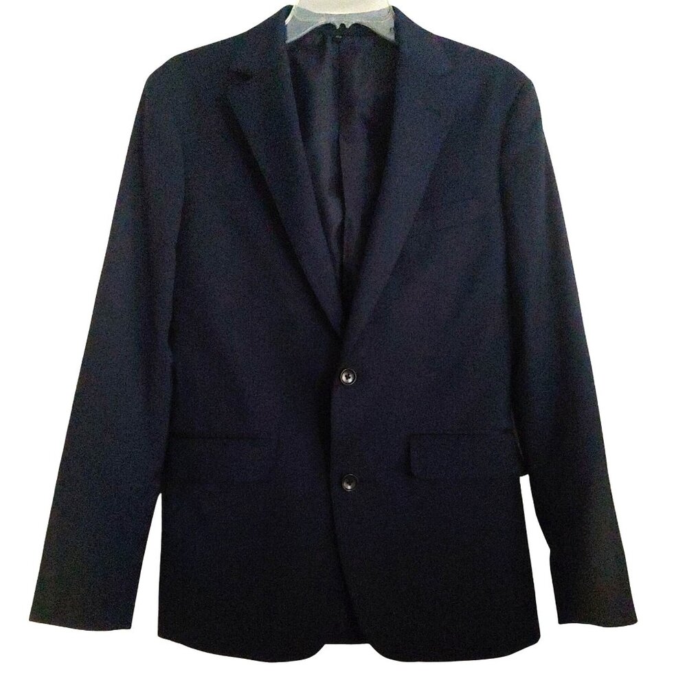 Bonobos Mens Navy 2 Piece Formal Wedding Prom Suit Slim Fit 33x30